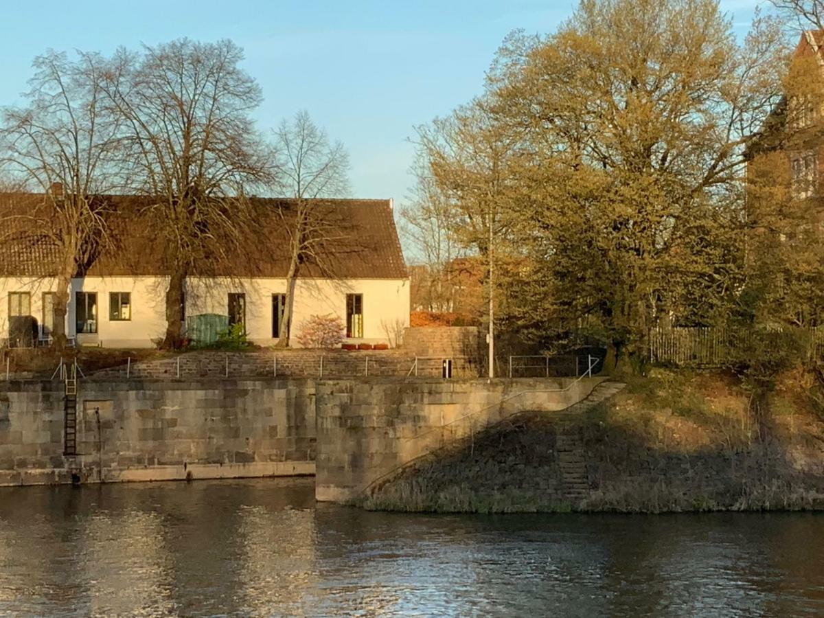 Ferienwohnung Schleusenhaus Hameln Hamelin Eksteriør bilde
